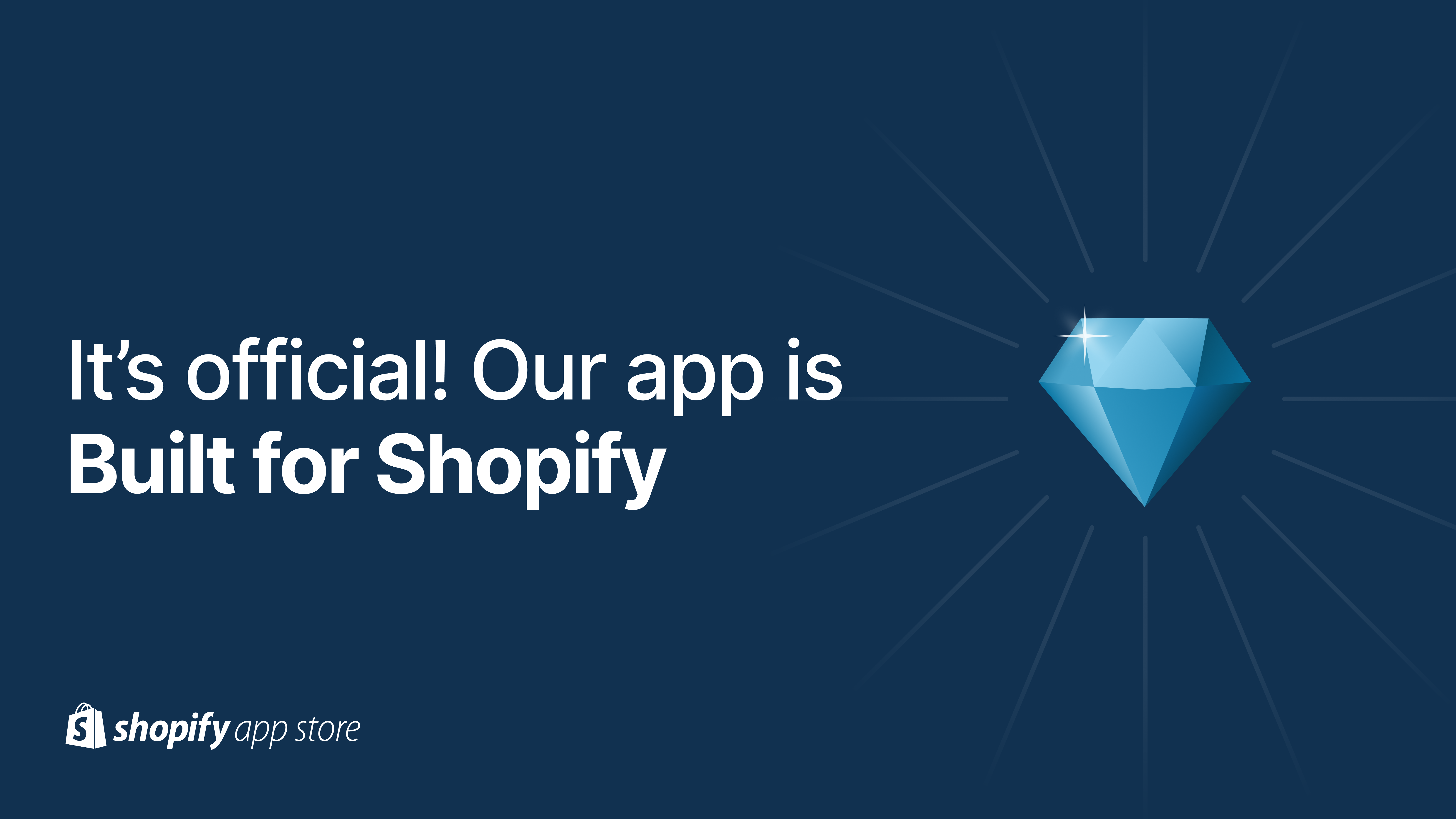 Built For Shopify Achievement Social Share